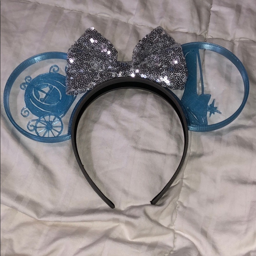 3D printed Cinderella inspired ears